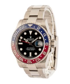 Alternative view of HandMade The Rolex GMT-Master II Ref 116719 18k White Gold Pepsi