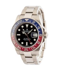 Alternative view of HandMade The Rolex GMT- Master II Ref 116719 White Gold Oyster Pepsi