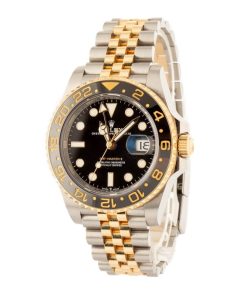Alternative view of HandMade The Rolex GMT-Master II Ref 126713GRNR Stainless Steel & 18k Yellow Gold
