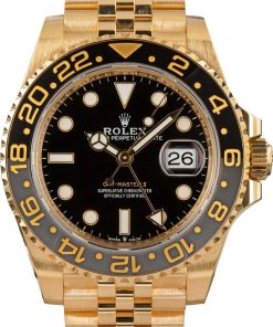 HandMade The Rolex GMT-Master II Ref 126718 18k Yellow Gold
