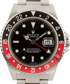 HandMade The Rolex GMT Master II 16710T Black & Red Bezel