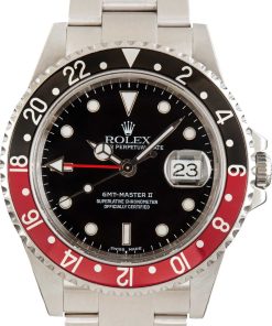 HandMade The Rolex GMT Master II 16710 Black & Red Bezel
