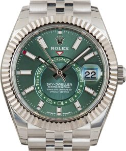 HandMade The Rolex Sky-Dweller Ref 336934 Green Dial