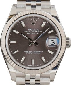 HandMade The Ladies Rolex Datejust 31 Ref 278274 Dark Grey Dial