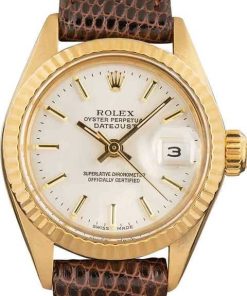 HandMade The Ladies Rolex Datejust 6917 Silver Dial