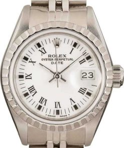 HandMade The Ladies Rolex Date 69240 White Dial