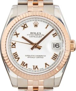 HandMade The Rolex Mid-Size Datejust 178271 Two Tone Everose