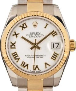 HandMade The Rolex Datejust 178273 White Roman Dial