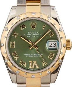HandMade The Rolex Datejust 178343 Olive Green Dial