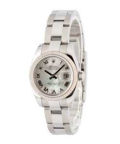 Alternative view of HandMade The Rolex Datejust 179174 Mother of Pearl Dial