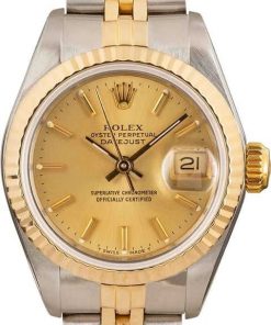 HandMade The Rolex Ladies Datejust 69173 Two Tone Jubilee