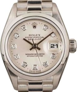 HandMade The Ladies Rolex President 79166 Diamond Dial