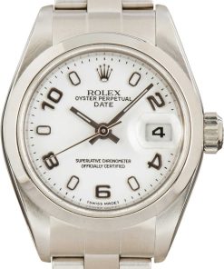HandMade The Rolex Date 79160 White Arabic Dial