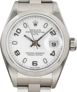 HandMade The Lady Rolex Date 79160 White Arabic Dial