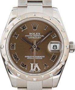 HandMade The Rolex Datejust 31 ref 178344 Diamond Dial & Bezel