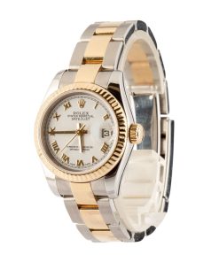Alternative view of HandMade The Ladies Rolex Datejust 179173 Two Tone Oyster
