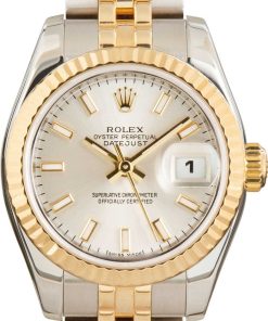 HandMade The Rolex Lady Datejust 179173 Silver Dial