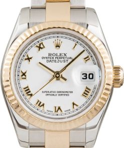 HandMade The Ladies Rolex Datejust 179173 Two Tone Oyster