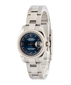 Alternative view of HandMade The Ladies Rolex Datejust Blue Dial 179174 Stainless Steel