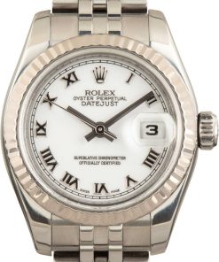 HandMade The Ladies Rolex DateJust 179174 Roman Dial
