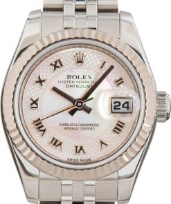 HandMade The Rolex Datejust 179174 Mother of Pearl Decorated Dial