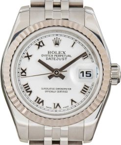 HandMade The Rolex Ladies Datejust 179174 White Dial