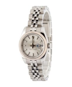 Alternative view of HandMade The Ladies Rolex Datejust 179174 Silver Dial