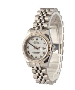 Alternative view of HandMade The Ladies Rolex DateJust 179174 Roman Dial