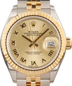 HandMade The Ladies Rolex Datejust 279173 Champagne Dial