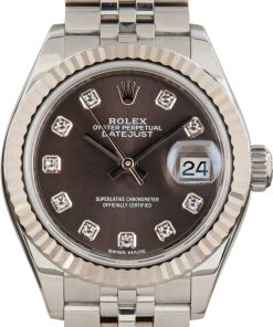 HandMade The Rolex Lady Datejust Slate Diamond Dial 279174