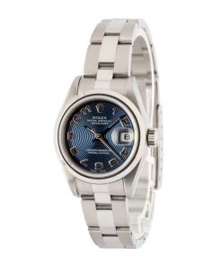 Alternative view of HandMade The Rolex Ladies Datejust 79160 Blue Concentric Dial
