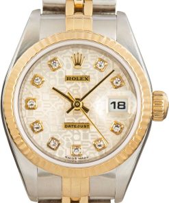 HandMade The Lady Rolex Datejust 79173 Jubilee Diamond Dial