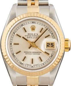 HandMade The Rolex Ladies Datejust 79173 Silver Dial