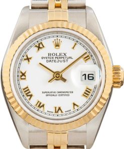 HandMade The Ladies Rolex Datejust Ref 79173 White Dial
