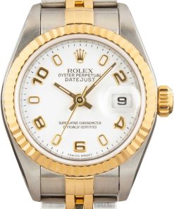 HandMade The Rolex Lady Datejust 79173 White Arabic Dial