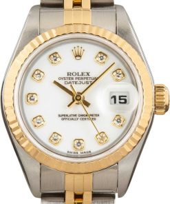 HandMade The Rolex Ladies Datejust 79173 Diamond Dial