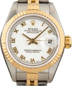 HandMade The Rolex Datejust Ref 79173 White Roman Dial