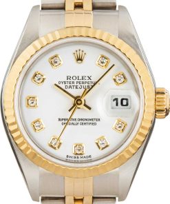 HandMade The Lady Rolex Datejust Two Tone 79173