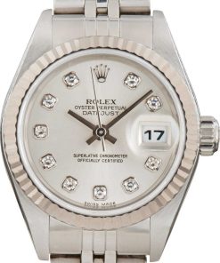 HandMade The Ladies Rolex Datejust Ref 79174 Diamond Dial