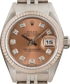 HandMade The Ladies Rolex Datejust 79174 Pink