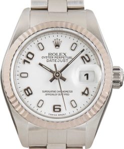 HandMade The Ladies Rolex Datejust 79174 White Arabic Dial