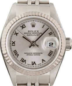 HandMade The Ladies Rolex Datejust Ref 79174 Silver Roman Dial