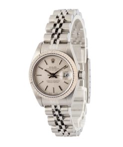 Alternative view of HandMade The Ladies Rolex Datejust Ref 79174 Silver Tapestry Dial