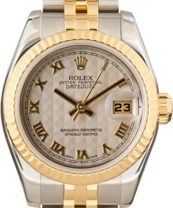 HandMade The Ladies Rolex Datejust 179173 Ivory Dial