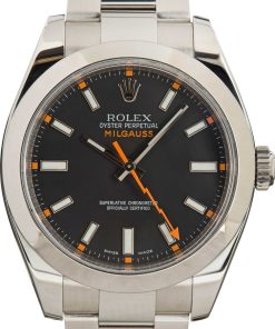 HandMade The Rolex Milgauss 116400 Black and Orange
