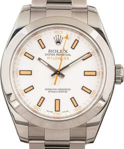 HandMade The Rolex Milgauss 116400 White Luminous Dial