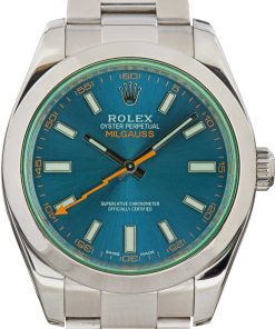 HandMade The Rolex Milgauss 116400GV Green Sapphire Crystal