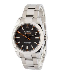Alternative view of HandMade The Rolex Milgauss Ref 116400 Black Dial Stainless Steel