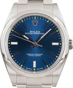 HandMade The Rolex Oyster Perpetual ref 114300 Blue Dial