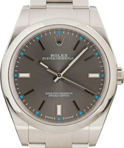 HandMade The Rolex Oyster Perpetual 114300 Rhodium Dial